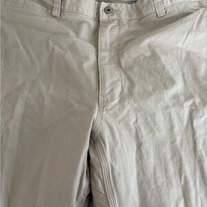 Duluth Trading Co Men's Cream Chinos 38x34